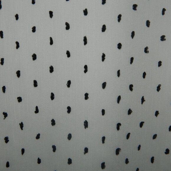 CeCe Swiss Dot Peter Pan Tie Blouse Sz 3X (VV-16) - Picture 5 of 5